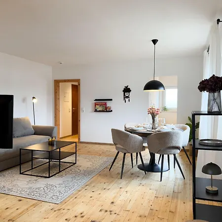 아파트 Kuckucksnest Mit Sonnenbalkon Am Wald Mit Grillplatz